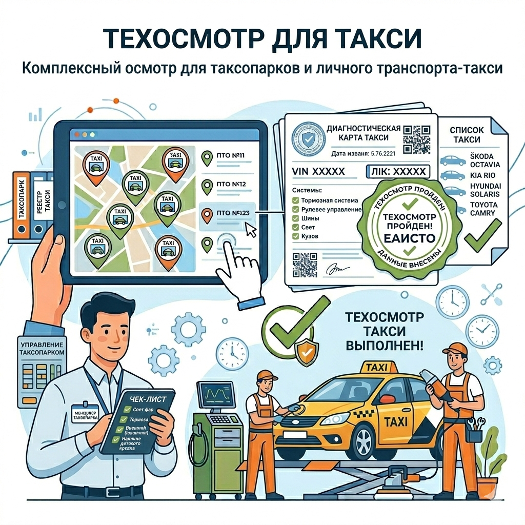 Техосмотр автомобиля